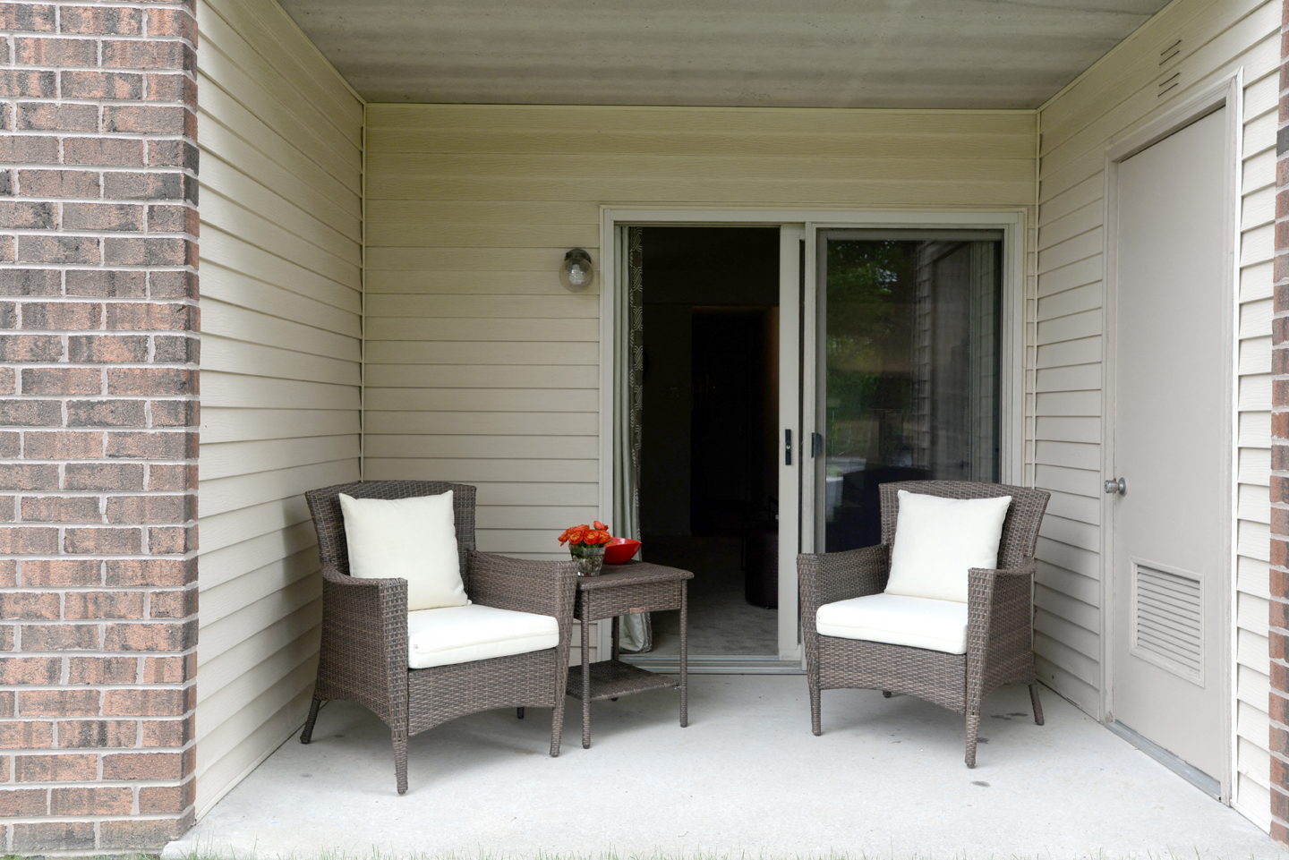 Patio at Chaddwell